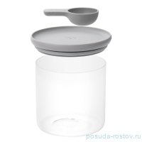 Банка для сыпучих продуктов 13 x 13 x 12 см с мерной ложкой 1л &quot;BergHOFF&quot;  / 163065