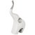 Статуэтка 15 х 9 х 27 см "Слоник /Серебряная коллекция" / 193095