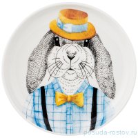 Тарелка 19 см 1 шт &quot;Fashion Animals /Заяц&quot; / 213572