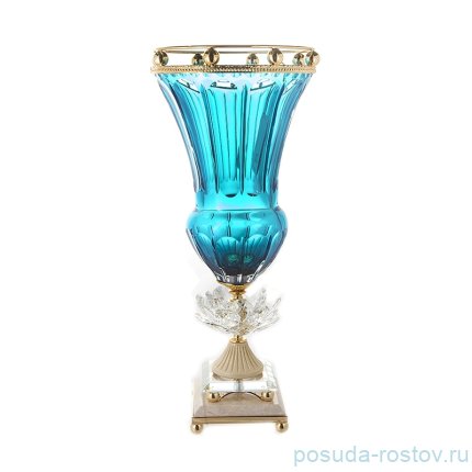 Ваза для цветов н/н &quot;Розаперла /Ивонн /Голубая&quot; / 280090