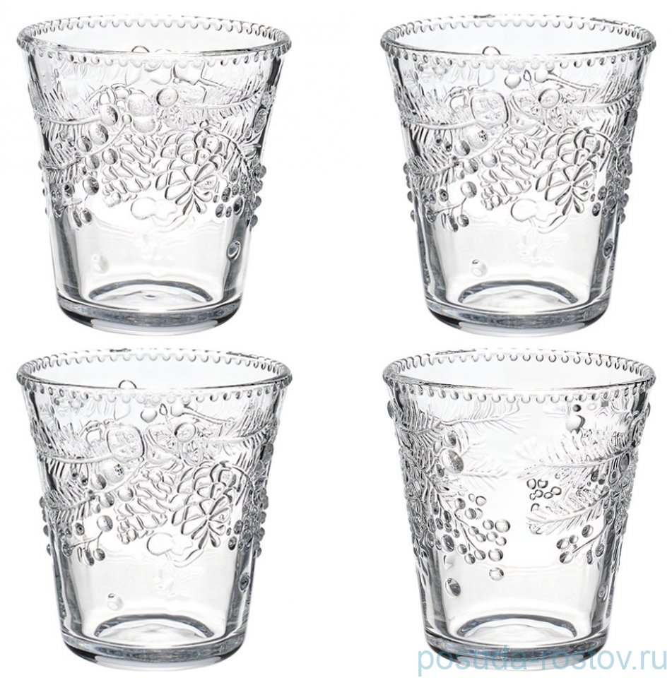 Стаканы для сока 280 мл 4 шт "Celebration" / 378968 Стаканы для сока 280 мл 4 шт "Celebration" / 378968