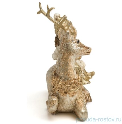 Статуэтка 14,5 х 7 х 14 см &quot;Дети на олене&quot;  / 379526