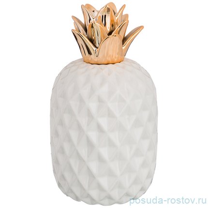 Подсвечник 13 х 13 х 27 см &quot;ананас /золотая коллекция&quot; / 193083