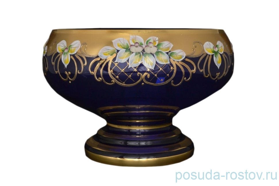 Фруктовница 32 см н/н "Лепка синяя" S-A / 036070