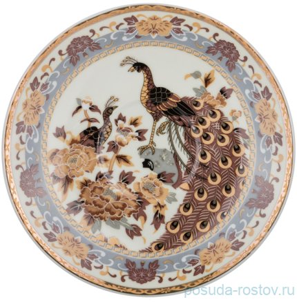 Набор чайных пар 250 мл 6 шт &quot;павлин&quot; / 196789