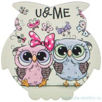 Подставка под горячее 11 х 11 см &quot;Забавные совята&quot; / 224823