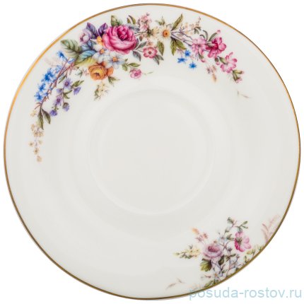 Чайный сервиз на 6 персон 15 предметов &quot;бабочки и цветы&quot; / 186238