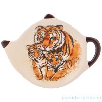 Подставка для чайного пакетика 12 х 8,5 х 1,5 см &quot;Tiger Amour&quot; / 269351