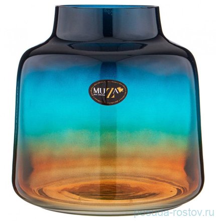 Ваза для цветов 20 см &quot;Leona blue amber&quot; / 278466