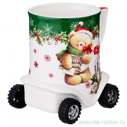 Кружка 325 мл на колесиках / 194768