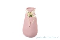 Ваза для цветов розовая / 140484