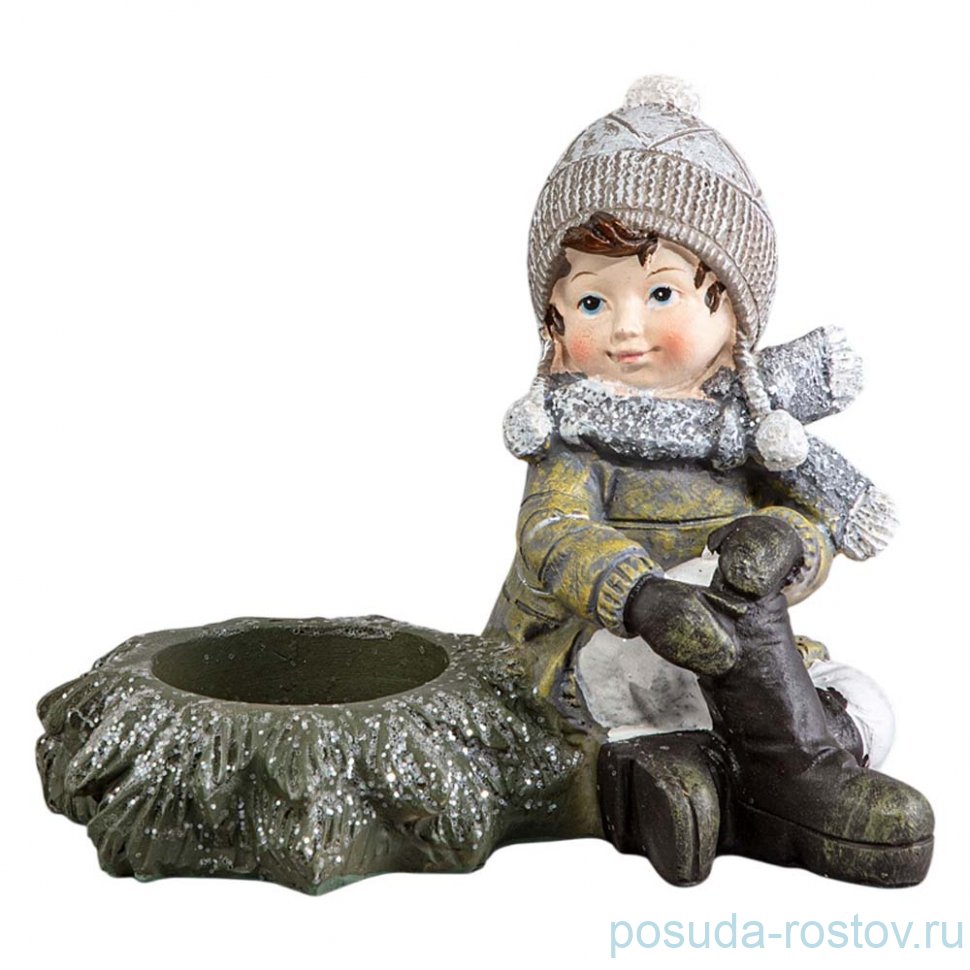 Подсвечник 12,5 х 8,7 х 10 см "Baby" / 360174 Подсвечник 12,5 х 8,7 х 10 см "Baby" / 360174