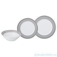 Набор тарелок 18 предметов (18, 19, 27 см) &quot;Ожерелье&quot; / 193926