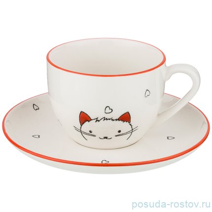 Чайная чашка 200 мл 1 шт &quot;китти&quot; / 267487