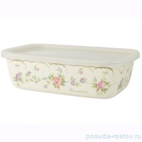 Лоток для запекания 21 см с крышкой эмалированный 1 л &quot;Воспоминание&quot; / 236614