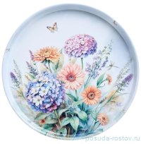 Поднос сервировочный 33 х 2,1 см &quot;Floral eden&quot; / 378383