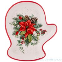 Блюдо 20 х 17,5 х 3 см Варежка &quot;Celebration&quot; / 267260