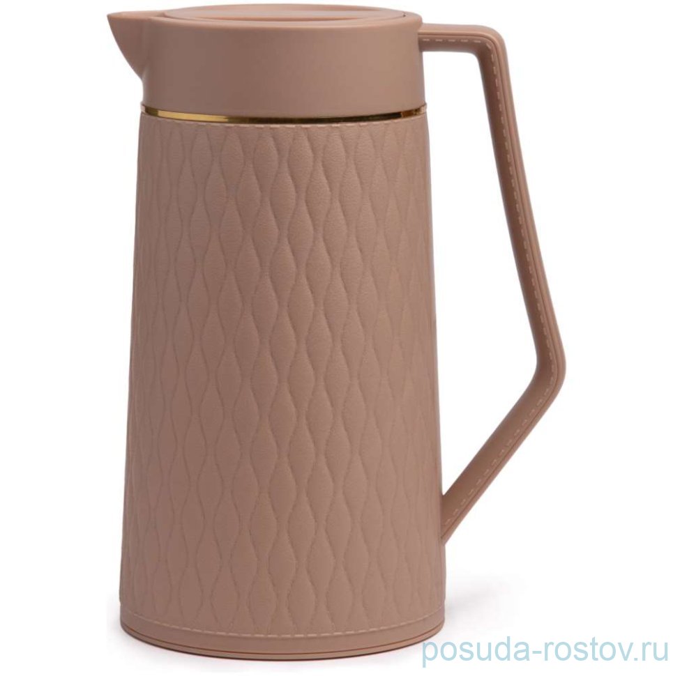 Термос 1 л  кофейный Agness / 379290