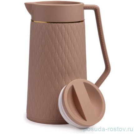 Термос 1 л  кофейный Agness / 379290