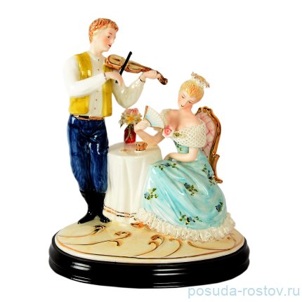 Статуэтка на деревянной подставке &quot;Под звуки скрипки&quot; / 148433