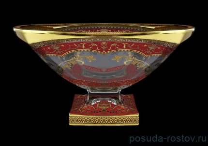 Ваза для фруктов 34 см &quot;Astra Gold /Красная&quot; / 069983