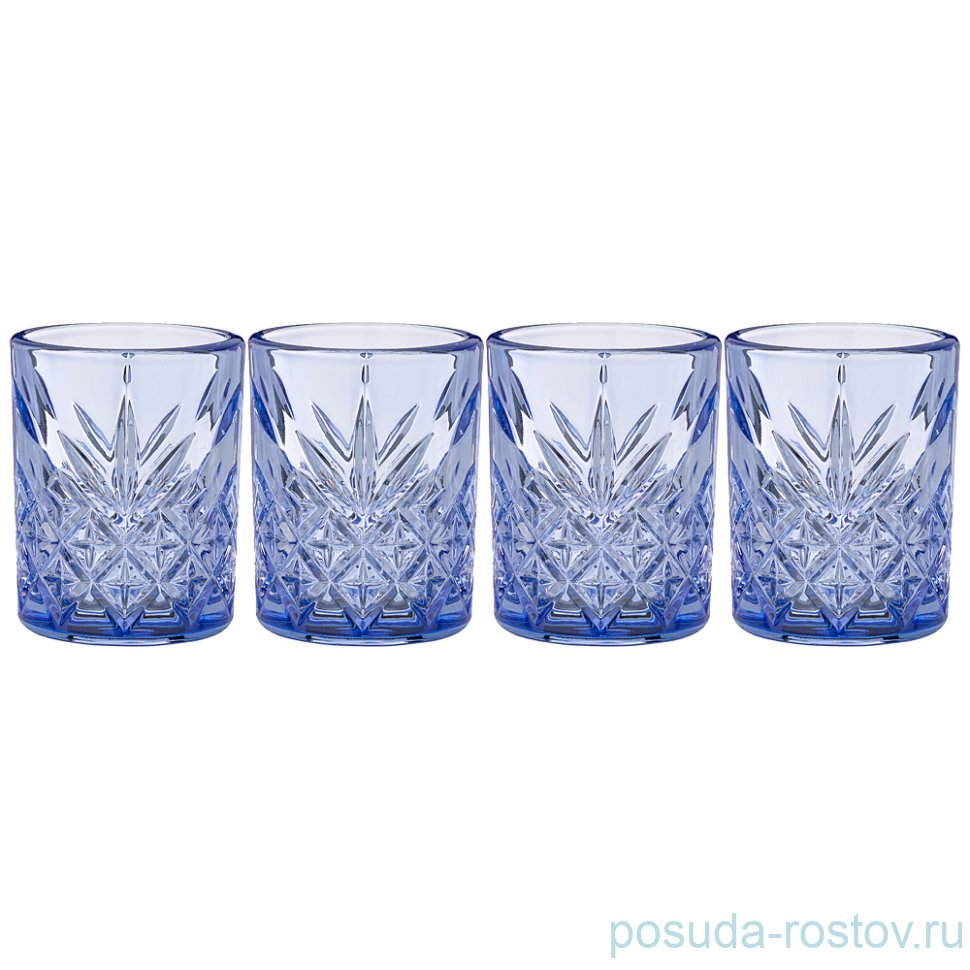 Стопки 60 мл 4 шт "Timeless /Сапфир" / 211150