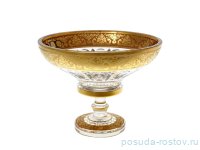 Конфетница 20 см н/н &quot;Max Crystal /Золото&quot; / 105420