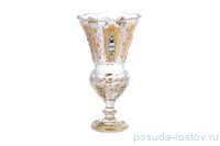 Ваза для цветов 34 см н/н &quot;Хрусталь с золотом&quot; / 145737