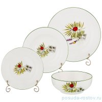 Столовый набор на 6 персон 24 предмета &quot;Леди-Баг&quot; / 190292