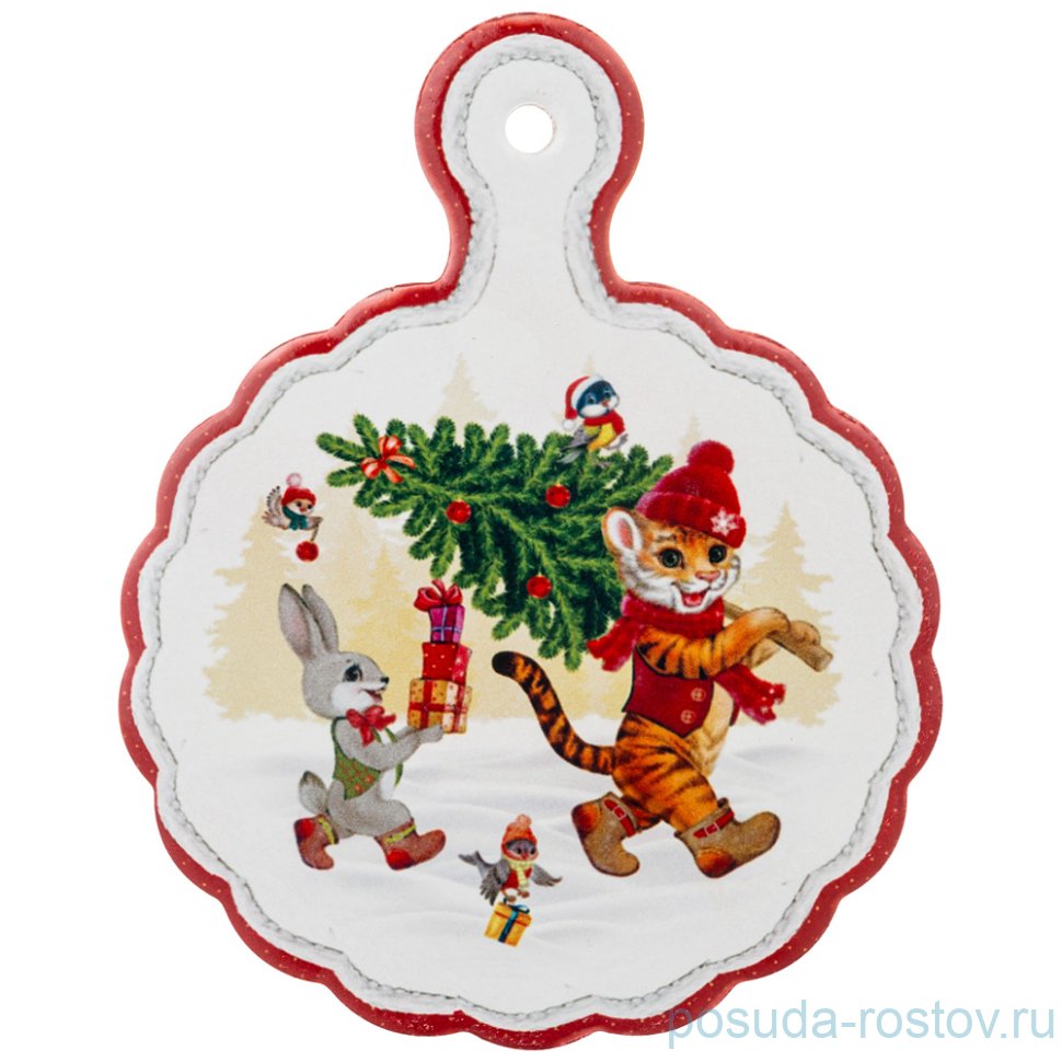 Подставка под горячее 15 х 19 см "веселые друзья" / 262769