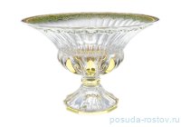 Ваза для фруктов 35 см &quot;Адажио /Империя /Зелёная&quot; / 069977