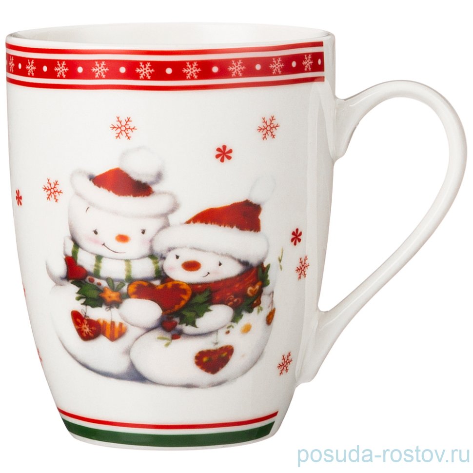 Кружка 350 мл "Winter story /Снеговики" / 263543