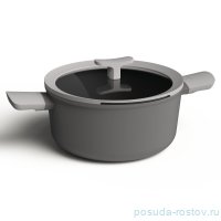 Кастрюля 24 см с крышкой 4,4 л &quot;Leo&quot; / 162366