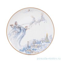 Тарелка 20,5 см 1 шт &quot;снежная королева&quot; / 361015