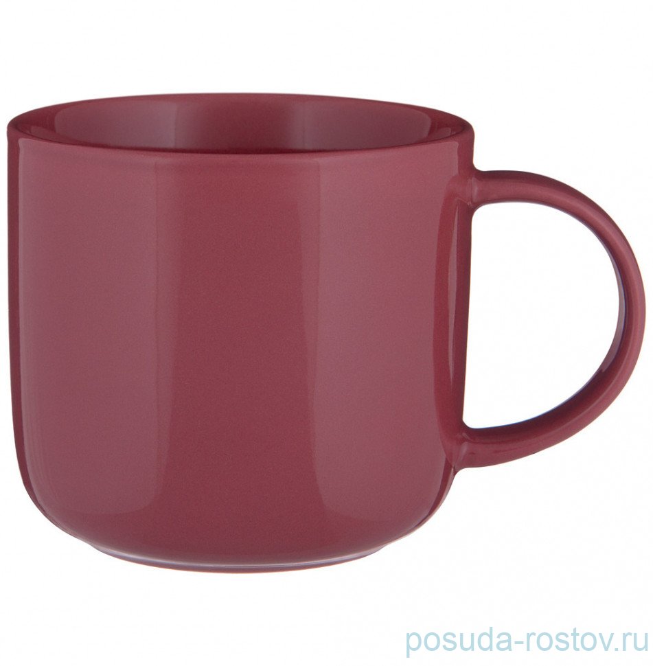 Кружка 440 мл брусничная "Luster" (4шт.) / 229492