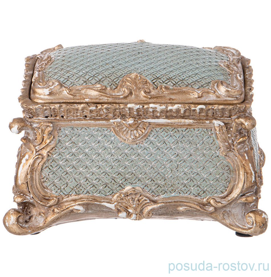 Шкатулка 14,2 х 11,5 х 7 см "Рококо" / 313490