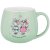 Кружка 350 мл "милая коровка /зеленая" / 227183