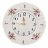 Часы настенные 27 см круглые &quot;Бернадотт /Полевой цветок&quot; / 012479