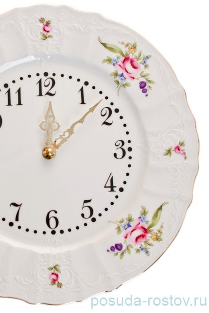 Часы настенные 27 см круглые &quot;Бернадотт /Полевой цветок&quot; / 012479