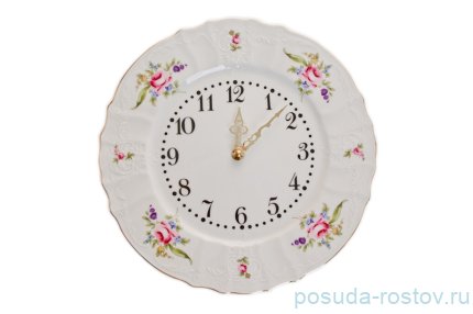 Часы настенные 27 см круглые &quot;Бернадотт /Полевой цветок&quot; / 012479