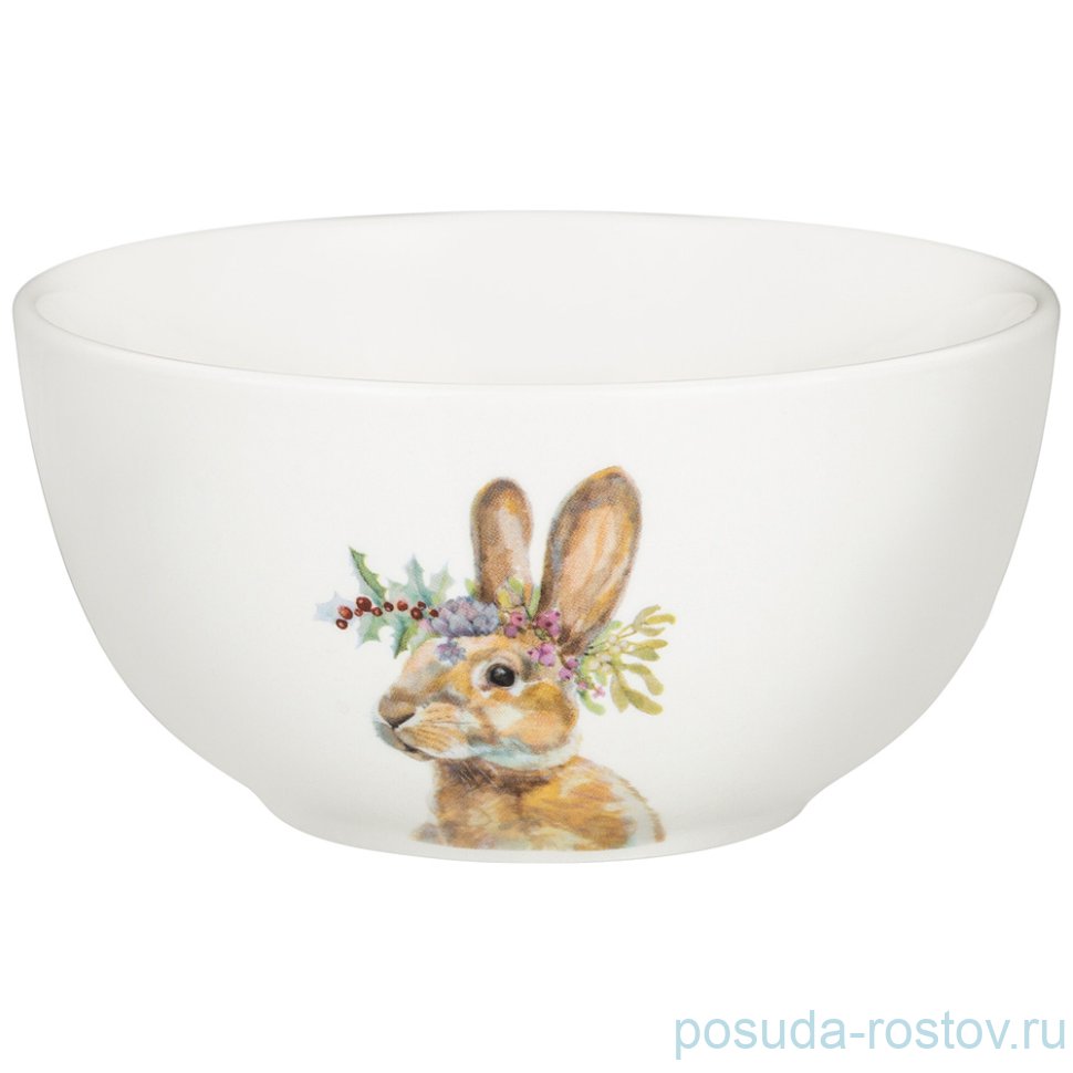 Салатник 15 х 7,6 см "Лесная сказка /Заяц" / 259952