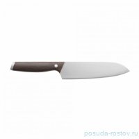 Нож сантоку 17,5 см с рукоятью из темного дерева &quot;BergHOFF&quot; / 162551