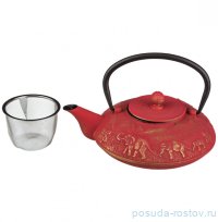 Заварочный чайник 1,1 л чугунный /эмалированное покрытие внутри / 244341