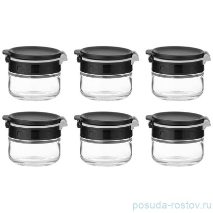 Набор емкостей для специй 6шт 85мл agness / 346947