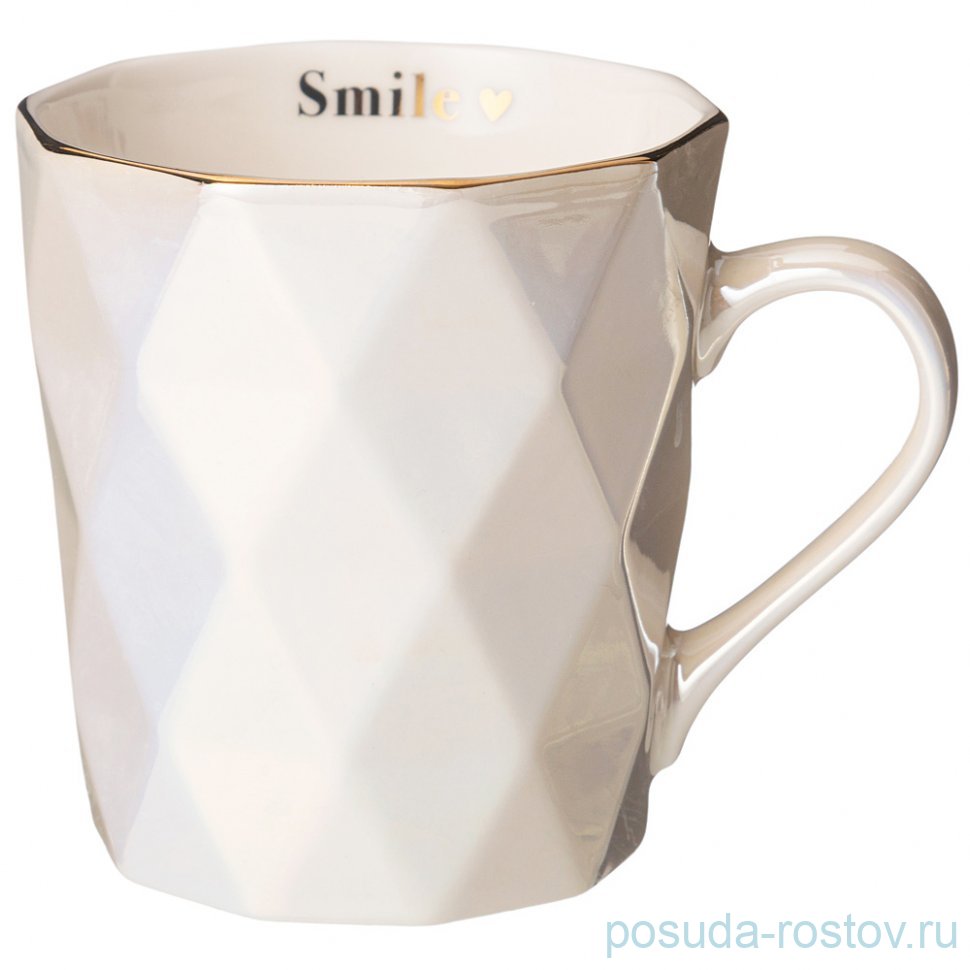 Кружка 350 мл белая "Enjoy" / 330213