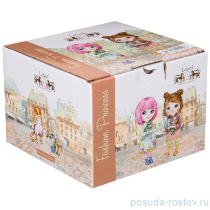 Чайная пара 430 мл 1 шт &quot;Fashion princess&quot; / 252084