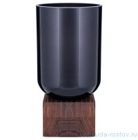 Ваза для цветов 13 х 13 х 25 см &quot;Woody grey&quot; / 338606