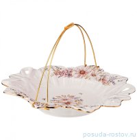 Корзинка 26 см с металлической ручкой &quot;Дворцовый парк&quot; / 251159