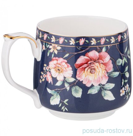 Кружка 470 мл синяя &quot;Grace&quot; / 287679