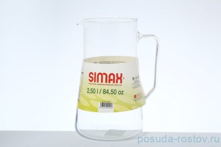 Кувшин для воды 2,5 л &quot;AGRA /Simax /Без декора&quot; / 135918